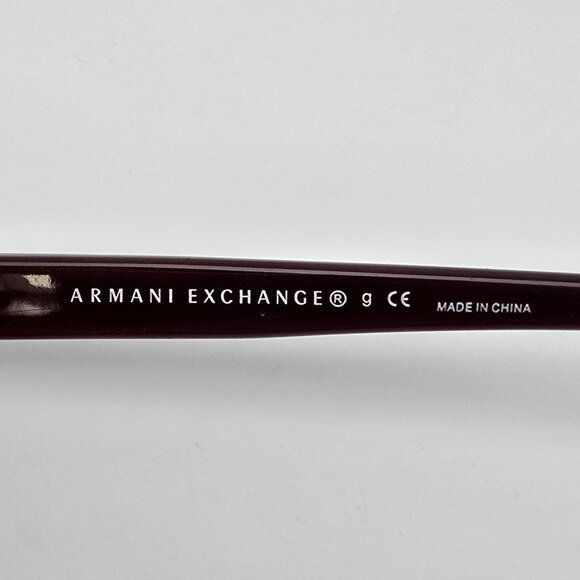 Armani Exchange AX4014 8059/11 Black Berry Frame Grey Gradient Lens Sunglasses main image 8